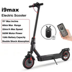 Trottinette électrique iScooter i9 – 350W, 36V 7,5Ah, pneus 8,5" nid d’abeille, jusqu’à 30 km Solunergis